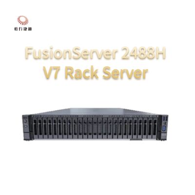 FusionServer 2488H V7 Rack Server 8 processador Intel de núcleo, servidor de armazenamento de dados