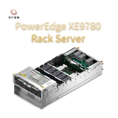 Servidor Rack PowerEdge XE9780 Projetado para treinamento e inferência de modelos de IA Servidores de IA refrigerados a ar, servidor de armazenamento personalizado, servidor de 2 vias