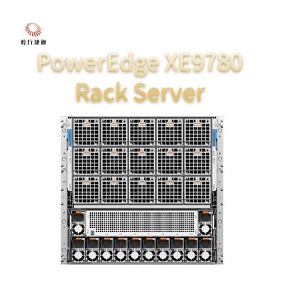 Servidor Rack PowerEdge XE9780 Projetado para treinamento e inferência de modelos de IA Servidores de IA refrigerados a ar, servidor de armazenamento personalizado, servidor de 2 vias