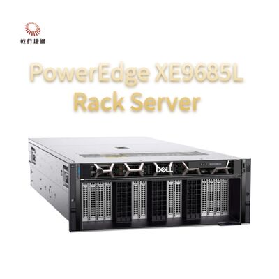 PowerEdge XE9685L Rack Server Inferência de IA de alto desempenho e ajuste fino do modelo, sistema de armazenamento flash, servidor de CPU xeon