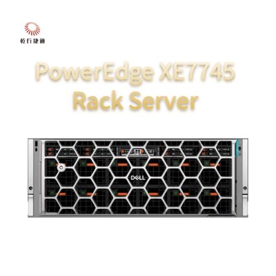 Servidor em Rack PowerEdge XE7745 Aceleração de IA flexível O PowerEdge XE7745 capacita insights de IA empresariais com configurações flexíveis de GPU PCIe refrigeradas a ar para inferência e ajuste fino de modelos