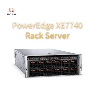 PowerEdge XE7740 Rack Server com Intel Xeon de 64 núcleos para aceleração de IA e memória GPU de 1,5 TB