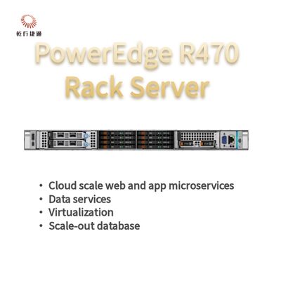 Dell PowerEdge R470 Server with 144 Cores 4TB DDR5 Memory in 1U Rack Form Factor