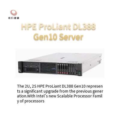 Servidor de TI empresarial preparado para o futuro Servidor em rack HPE DL388 Gen10 