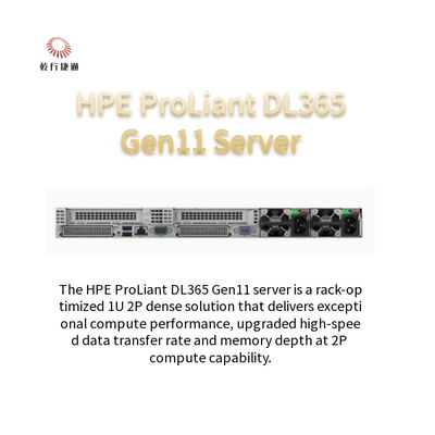 Servidor HPE ProLiant DL365 Gen11 1U 2P solução densa Servidor Escalável Para Negócios em Crescimento