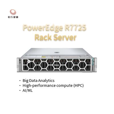 Servidor de negócios acessível para venda PowerEdge R7725 Rack Server
