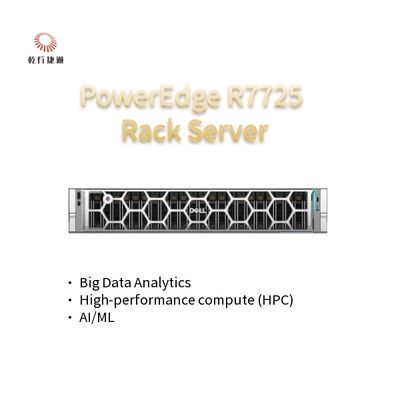 Servidor de negócios acessível para venda PowerEdge R7725 Rack Server