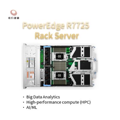 Servidor de negócios acessível para venda PowerEdge R7725 Rack Server