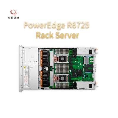 High-Tech PowerEdge R6725 1U Rack Server com processador da série AMD EPYC 9005