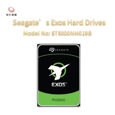 Discos Rígidos Empresariais Seagate Exos EXOS 6TB Modelo Nº: ST6000NM019B