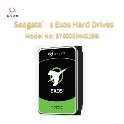 Discos Rígidos Empresariais Seagate Exos EXOS 6TB Modelo Nº: ST6000NM019B