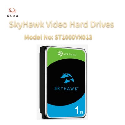 Discos Rígidos de Vídeo Seagate SkyHawk Modelo Nº: ST1000VX013
