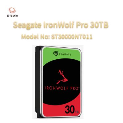 Seagate IronWolf Pro 30TB Modelo Nº: ST30000NT011