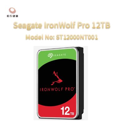 Seagate IronWolf Pro 12TB Modelo Nº: ST12000NT001