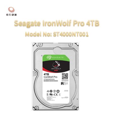 Seagate Ironwolf Pro 4TB Número de modelo: ST4000NT001
