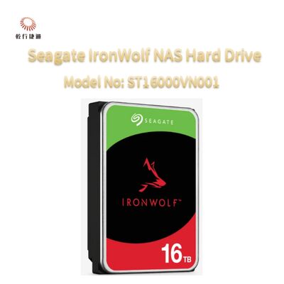 Seagate IronWolf® Network-Attached Storage (NAS) Disco rígido Número de modelo: ST16000VN001
