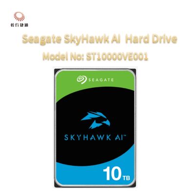 Disco Rígido de Vídeo Seagate SkyHawk AI Modelo Nº: ST10000VE001