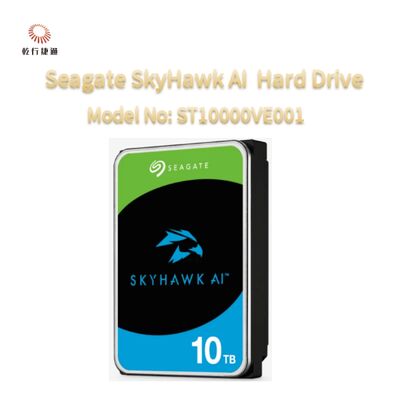 Disco Rígido de Vídeo Seagate SkyHawk AI Modelo Nº: ST10000VE001