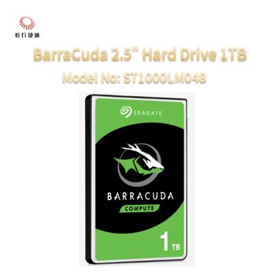 Seagate BarraCuda 2.5" Hard Drive 1TB Model No: ST1000LM048