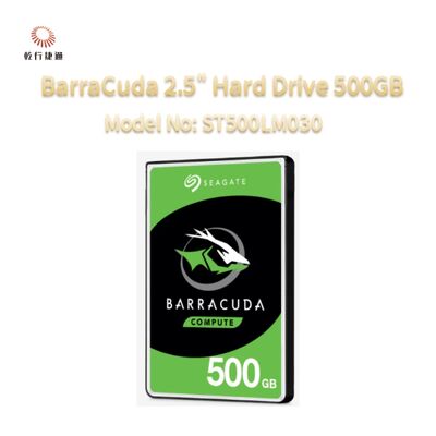 Seagate BarraCuda 2,5" Disco rígido 500GB Número de modelo: ST500LM030