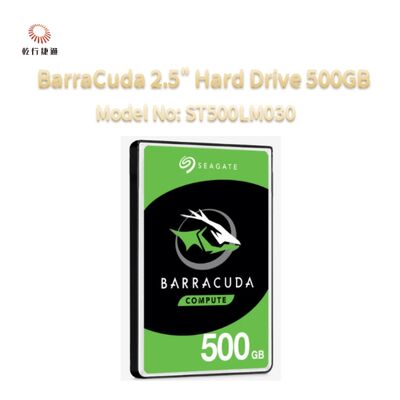 Seagate BarraCuda 2,5" Disco rígido 500GB Número de modelo: ST500LM030