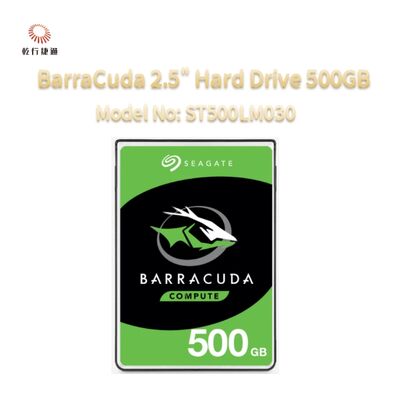 Seagate BarraCuda 2,5" Disco rígido 500GB Número de modelo: ST500LM030