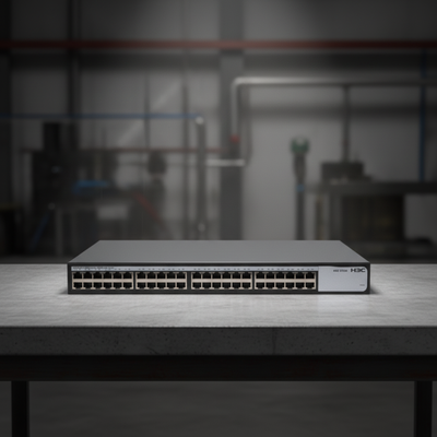H3C S1248 Comutador Ethernet Gigabit Completo 48 10/100/1000Mbps Portas RJ45 de negociação automática