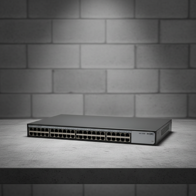 H3C S1248 Comutador Ethernet Gigabit Completo 48 10/100/1000Mbps Portas RJ45 de negociação automática