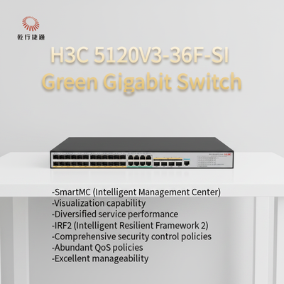 H3C S5120V3-SI Green Intelligent Gigabit Ethernet Switch 5120V3-36F-SI