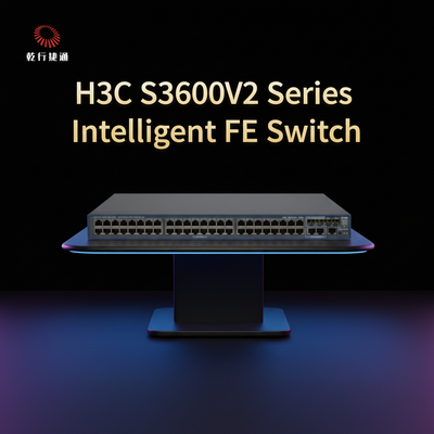 Switch inteligente S3600V2-52TP-SI dos Ethernet rápidos do IRF da série de H3C S3600V2