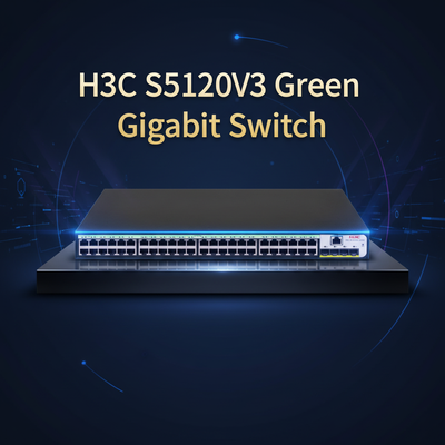 H3C S5120V3-SI Switch Inteligente Verde Gigabit Ethernet S5120V3-52P-PWR-LI