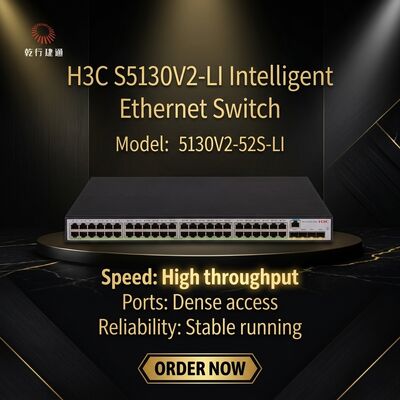 S5130V2-52S-LI H3C S5130V2-LI Switch Gigabit Ethernet inteligente verde