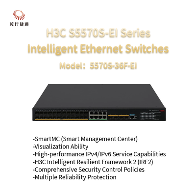 H3C S5570S-EI Série 5570S-36F-EI Comutadores Ethernet Inteligentes de Alto Desempenho