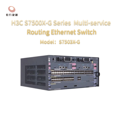 Especificações do interruptor H3C S7500X Série S7503X-G