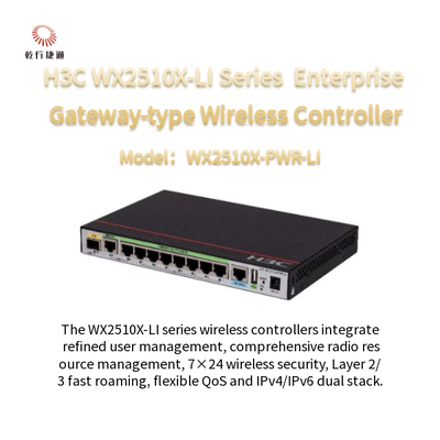 H3C WX2510X-LI Série WX2510X-PWR-LI Controlador sem fio de nova geração do tipo Enterprise Gateway