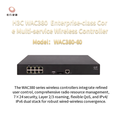 H3C WAC380 WAC380-60 Controlador sem fio de núcleo multi-serviços de classe empresarial de nova geração