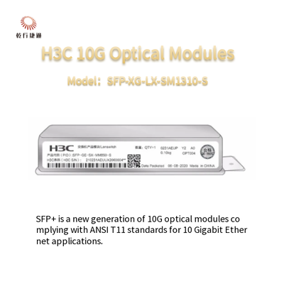 H3CSFP-XG-LX-SM1310-S 10G SFP+ Módulo óptico multimodo