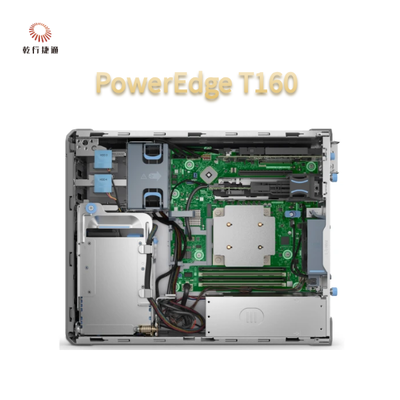 Processador da série Intel Xeon PowerEdge T160, memória DDR5, NVMe BOSS