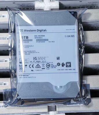 Western Digital  Ultrastar  DC HC580 Data Center HDD  Model：WUH721816ALE6L4