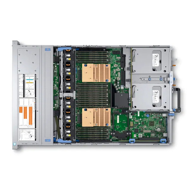 Servidor da cremalheira da compatibilidade eletrónica Poweredge R740xd 2U de DELL do servidor dos armazenamentos 192TB