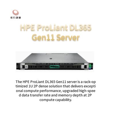 Servidor HPE ProLiant DL365 Gen11 1U 2P solução densa Servidor Escalável Para Negócios em Crescimento
