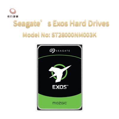 Discos rígidos Seagate Exos Enterprise EXOS 28TB Número de modelo: ST28000NM003K