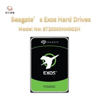 Discos rígidos Seagate Exos Enterprise EXOS 20TB Número de modelo: ST20000NM002H