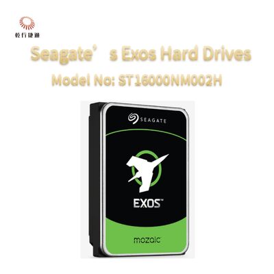 Discos Rígidos Seagate Exos Enterprise EXOS 16TB Modelo Nº: ST16000NM002H