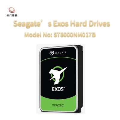 Discos rígidos Seagate Exos Enterprise EXOS 8TB Número de modelo: ST8000NM017B