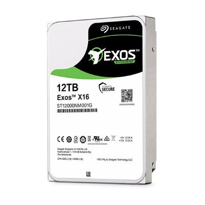 Discos Rígidos Empresariais Seagate Exos EXOS 12TB Modelo No: ST12000NM001G