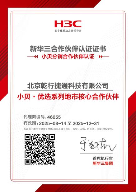 China Beijing Qianxing Jietong Technology Co., Ltd. Certificações