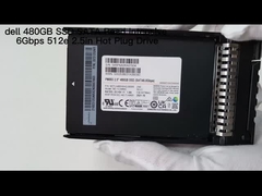 O SSD SATA de DELL 480GB leu a movimentação quente intensiva da tomada de 6Gbps 512e 2.5in